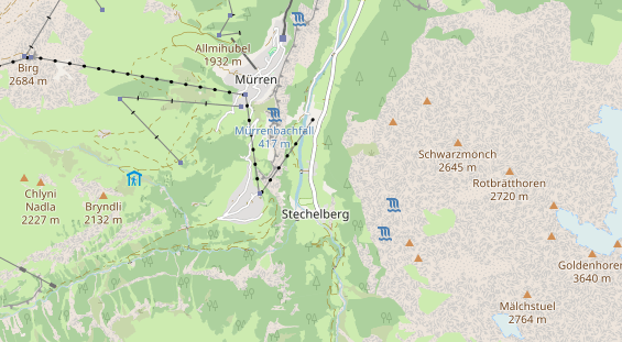 Eventlocations auf Karte