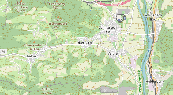 Eventlocations auf Karte