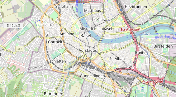 Eventlocations auf Karte