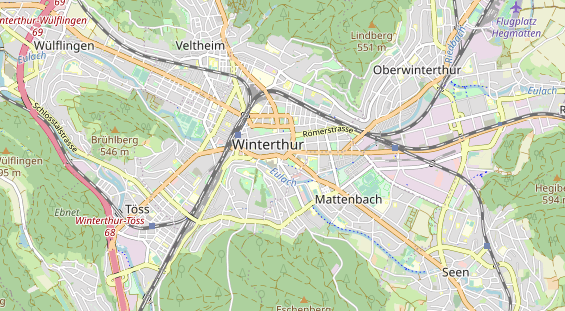 Eventlocations auf Karte