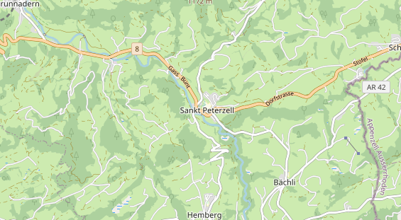 Eventlocations auf Karte