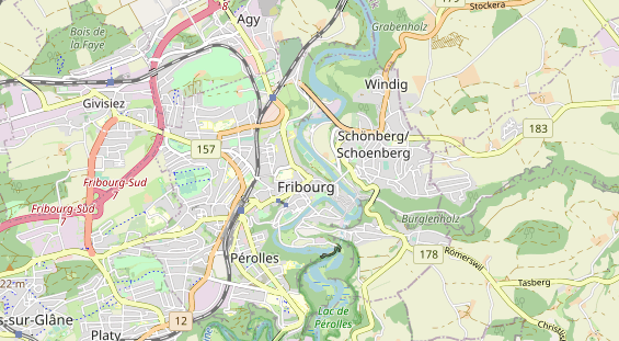 Eventlocations auf Karte
