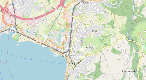Eventlocations auf Karte