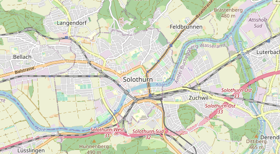 Eventlocations auf Karte