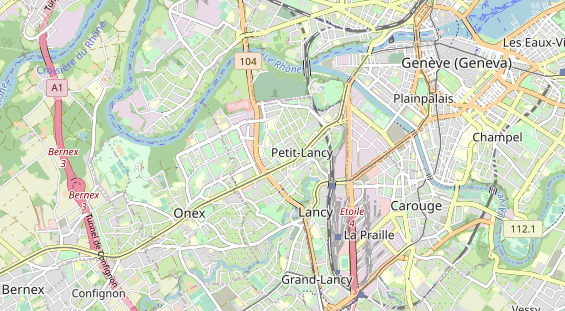 Eventlocations auf Karte