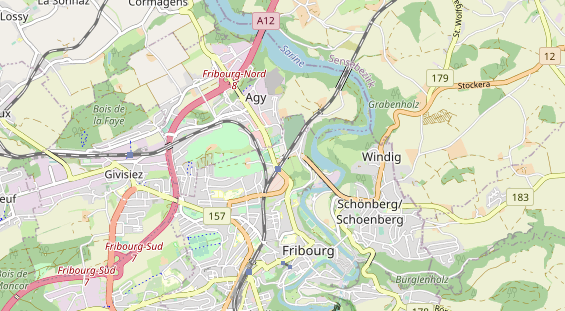 Eventlocations auf Karte