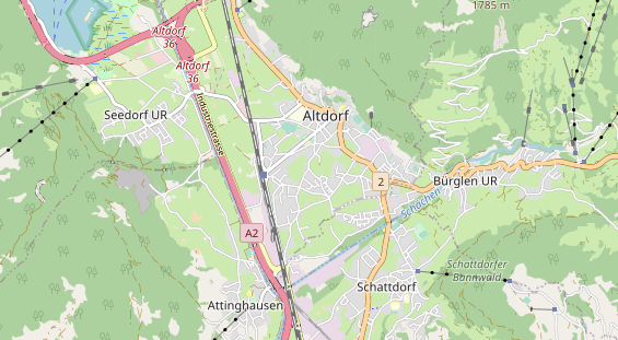 Eventlocations auf Karte