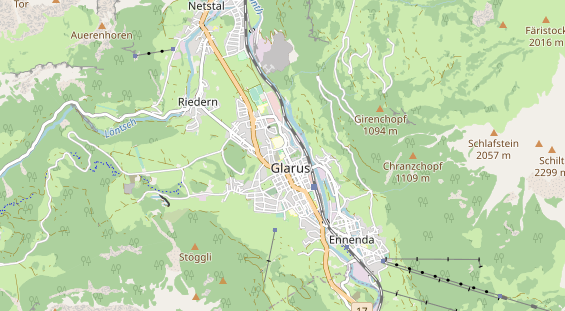Eventlocations auf Karte