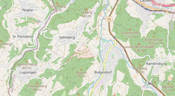 Eventlocations auf Karte
