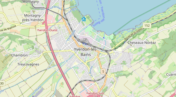 Eventlocations auf Karte
