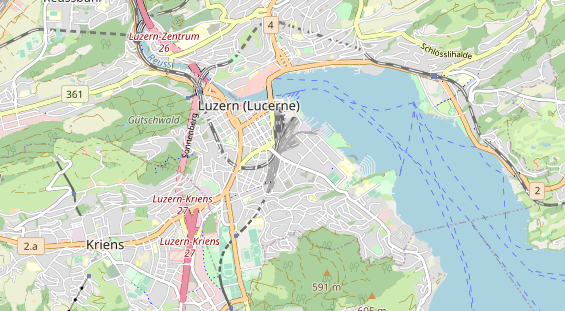 Eventlocations auf Karte
