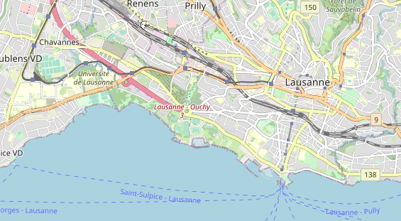 Eventlocations auf Karte
