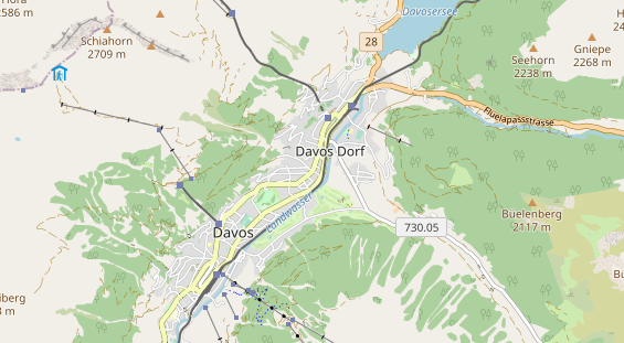 Eventlocations auf Karte