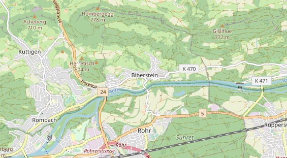 Eventlocations auf Karte