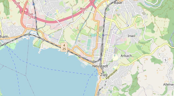 Eventlocations auf Karte