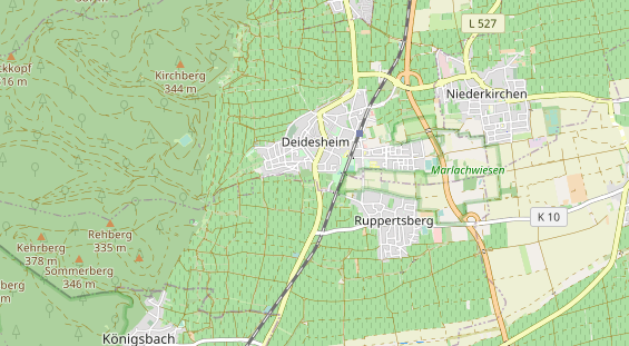 Eventlocations auf Karte