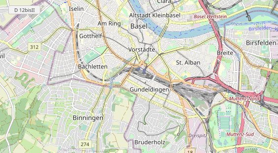 Eventlocations auf Karte