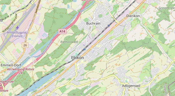 Eventlocations auf Karte