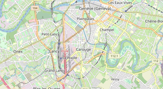Eventlocations auf Karte
