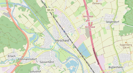 Eventlocations auf Karte