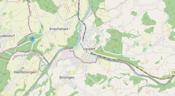 Eventlocations auf Karte