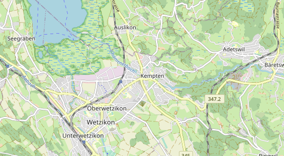 Eventlocations auf Karte