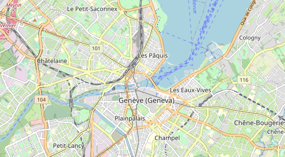 Eventlocations auf Karte