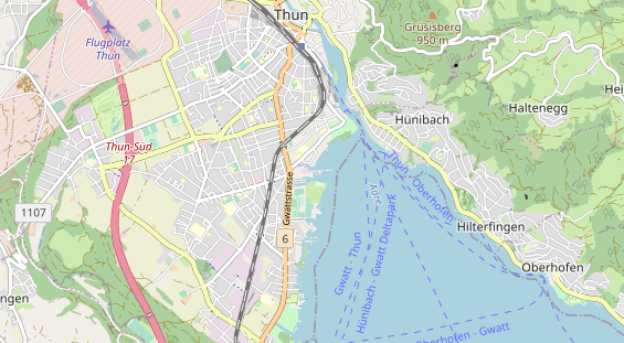 Eventlocations auf Karte