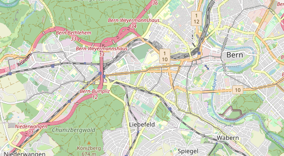 Eventlocations auf Karte