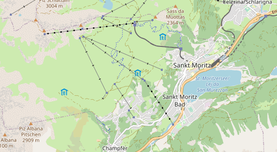 Eventlocations auf Karte