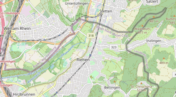 Eventlocations auf Karte