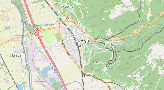 Eventlocations auf Karte