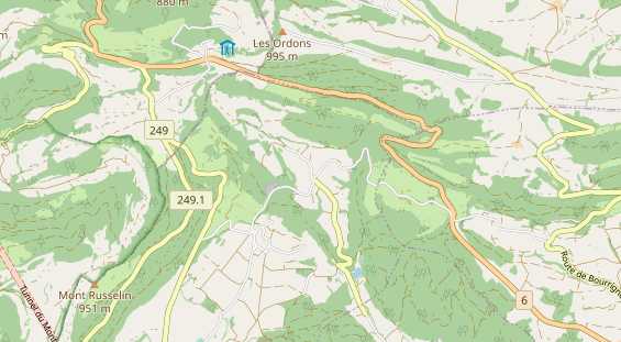 Eventlocations auf Karte