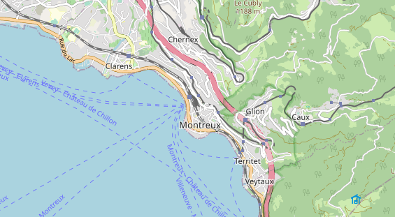 Eventlocations auf Karte