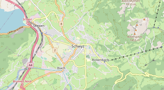 Eventlocations auf Karte