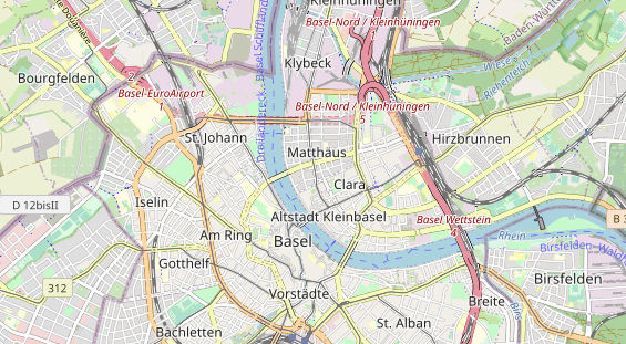 Eventlocations auf Karte