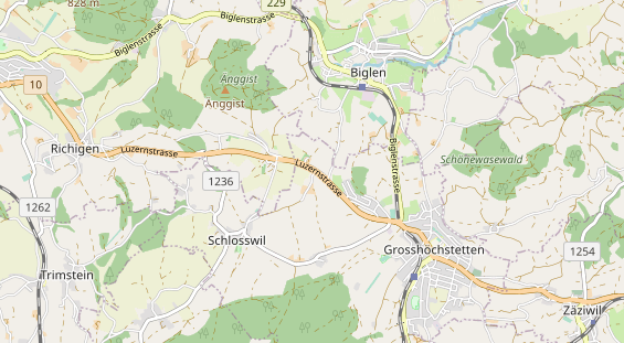 Eventlocations auf Karte