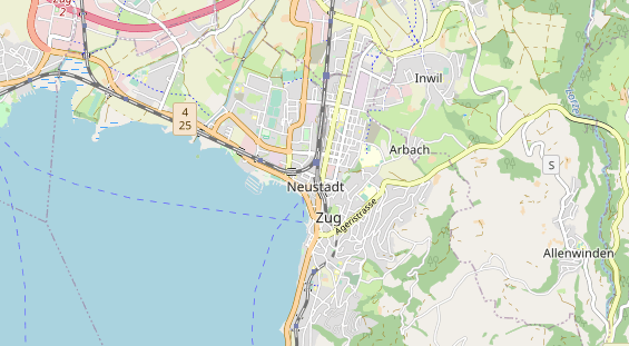 Eventlocations auf Karte