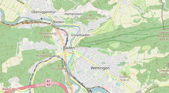 Eventlocations auf Karte