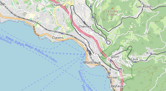 Eventlocations auf Karte