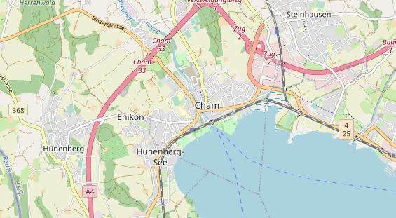 Eventlocations auf Karte