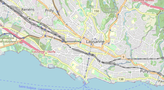 Eventlocations auf Karte