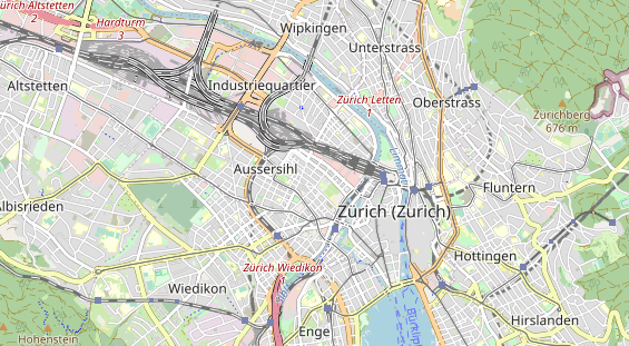 Eventlocations auf Karte