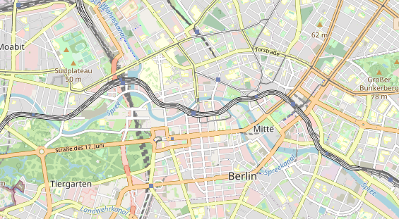 Eventlocations auf Karte