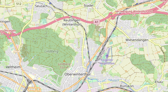 Eventlocations auf Karte