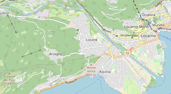 Eventlocations auf Karte