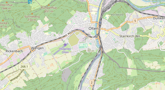 Eventlocations auf Karte
