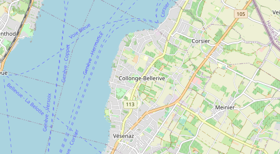 Eventlocations auf Karte