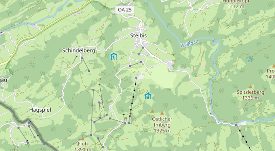 Eventlocations auf Karte