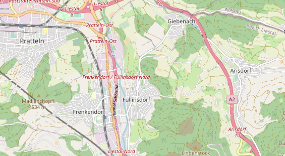 Eventlocations auf Karte